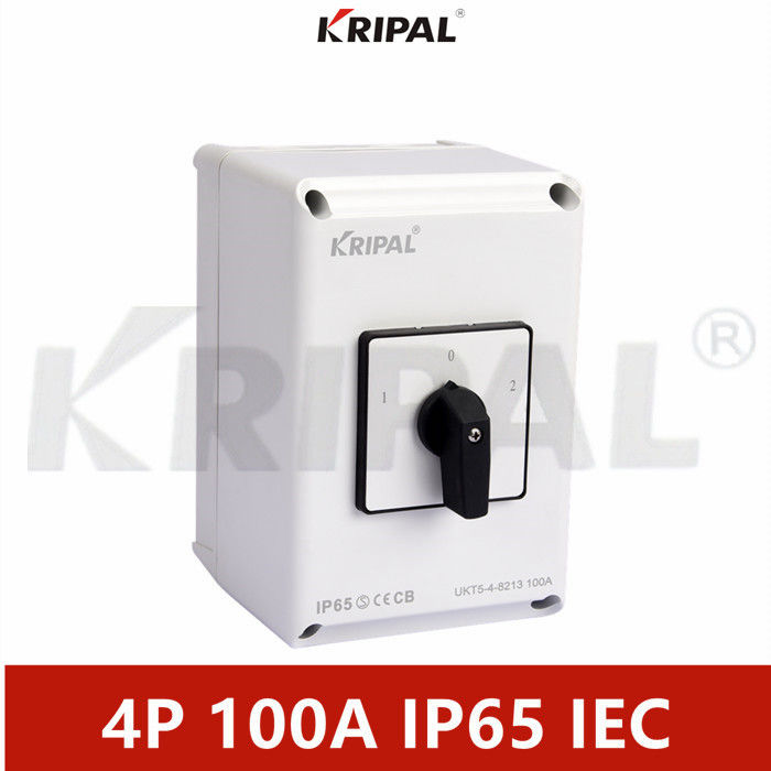 IP65 230V 440V 100A IEC standard Waterproof Rotary Cam Switch