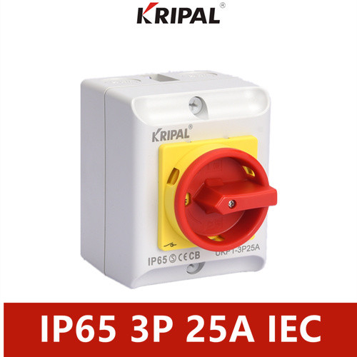 UKP Isolating Switch Maintenance Switch IP65 3P 25A 440V IEC Standard