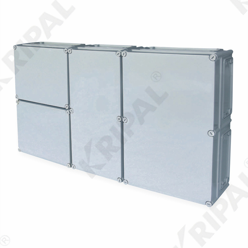 IP67 Waterproof Outdoor Junction Box PC Cabinet Stitching Free Combinat