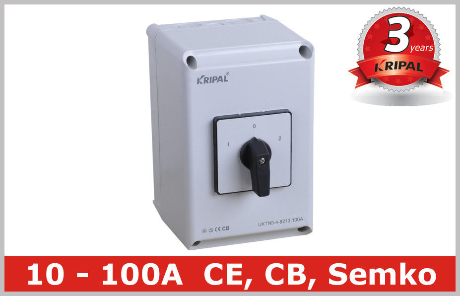 Manual Explosion Proof 2 Pole Selector Switch with PC Enclosured