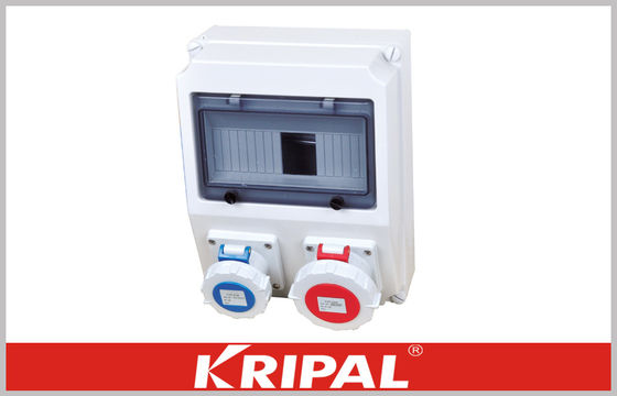 Power Box Outlet Computer PC Industrial Outlet Box 16A 32A Power Distribution Box IP67 Waterproof