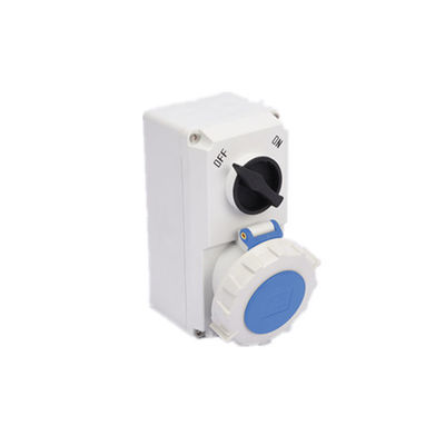 IEC Standard Interlocked Socket Switch Plug Single Phase 32A IP67